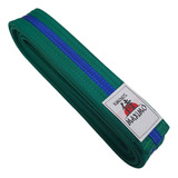 Faixa Para Taekwondo Verde Friso Azul Treino E Exame - Start