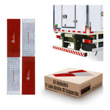 Faixa Refletiva Avery Caminhão Bau Carreta Sider Kit C/35 Pç
