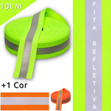 Faixa Refletiva Para Uniformes Verde Neon