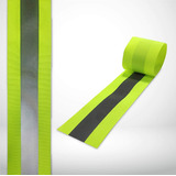 Faixa Refletiva Verde Fluorescente Para Uniforme