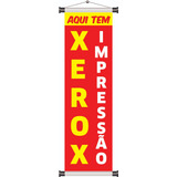 Faixa Xerox Impressão Banner 1 Metro X 30cm