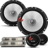 Falante Kit Duas Vias Bravox 6 Pol Cs60d 140w Rms 280w Pmpo 