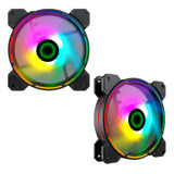 Fan Cooler Argb Gamemax Fn-12rainbow-d 2-fan