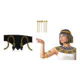 Fantasia Adulto Cleopatra Cobra 2 Peças Festas Halloween