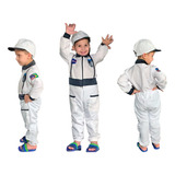 Fantasia Astronauta Infantil Luxo Nasa Pronta Entrega
