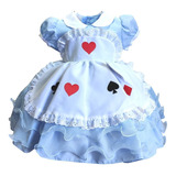 Fantasia Avental Alice Infantil - Vestido De Festa Criança