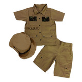 Fantasia Caçador Safari Infantil