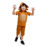 Fantasia De Carnaval Infantil De Leão Verão 2 A 10 Anos