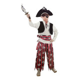 Fantasia De Pirata Infantil,caribe,jack Sparrow, Kit