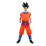 Fantasia Do Goku Infantil Dragon Ball Z Cosplay Goku Sula