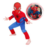 Fantasia Infantil Do Homem Aranha Completa