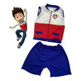 Fantasia Infantil Menino Conjunto Patrulha Canina 