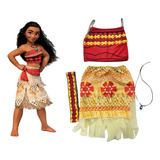 Fantasia Infantil Moana+colar 1 A 10 Anos Envio Já