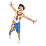 Fantasia Infantil Palhacinho Palhaço Circo Carnaval