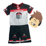 Fantasia Infantil Roblox Roupa Infantil Jogos Festa Carnaval