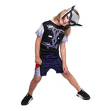 Fantasia Infantil Vingadores Avengers Heróis Short Thor