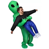 Fantasia Inflável Alien Et Rave Alienigena Extraterrestre 