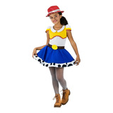 Fantasia Jessie Infantil Cowgirl Toy Story