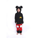 Fantasia Kigurumi Mickey Macacão Infantil De Criança Mickey