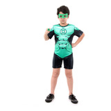 Fantasia Lanterna Verde Curto Infantil -