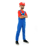 Fantasia Mario Bros Infantil Luxo -