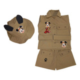 Fantasia Mickey Safari Luxo Infantil