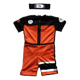 Fantasia Naruto Infantil Uzumaki Roupa Festas - 1 A 10 Anos