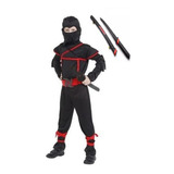 Fantasia Ninja Infantil Malha Top+espada Brinde*frete