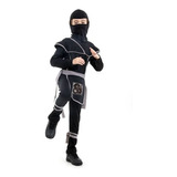 Fantasia Ninja Infantil Preto