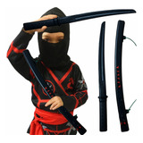 Fantasia Ninja Samurai Infantil Criança Com