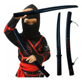 Fantasia Ninja Samurai Infantil Criança Com