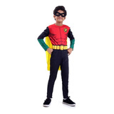 Fantasia Original Robin Infantil Longa Completa