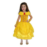 Fantasia Princesa Ouro Infantil - Vestido