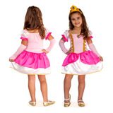 Fantasia Princesa Peach Luxo