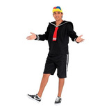 Fantasia Quico/kiko Original Completa Adulto Envio Em 24h