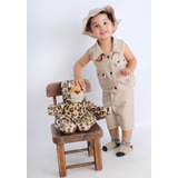 Fantasia Safari Infantil Menino Festas E Eventos Aniversário