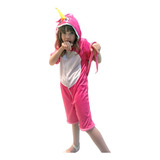 Fantasia Sonic Infantil Pijama Kigurumi Curto