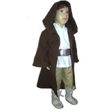Fantasia Star Wars Jedi Infantil Bebê - Kit Completo Luxo