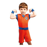 Fantasia Super Goku Cosplay Dragon Ball Z Infantil Mangá 