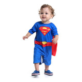 Fantasia Superman Bebê Roupa Do Super