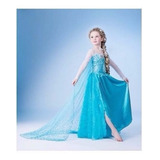 Fantasia Vestido Frozen Elsa Anna Princesa Frete Grátis