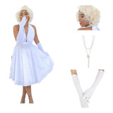 Fantasia Vestido Marilyn Monroe Retro Vintage Rock And Roll