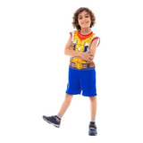 Fantasia Woody Toy Story Original Cowboy Original P/ Entrega