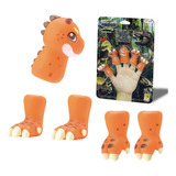 Fantoche De Dedo Brinquedo Dedoche Dinossauro T-rex Bee Toys