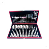 Faqueiro Maleta De Talheres Inox Combo 42 Peças