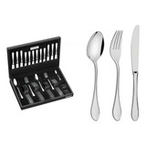 Faqueiro Tramontina Italy Aço Inox Facas Mesa 42 Pçs