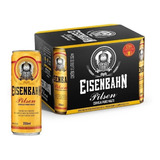Fardo Bebida Cerveja Pilsen Puro Malte Eisenbahn Lata 350 Ml