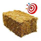 Fardo De Feno Para Decoração E Alimentação Animal - Compacto