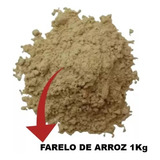Farelo De Arroz 1 Kg Nutrição Pesca Ceva Porco Cavalo Gado