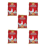Farinha De Calcio 1kg 5un Galinha Suplemento Mineral Calbos